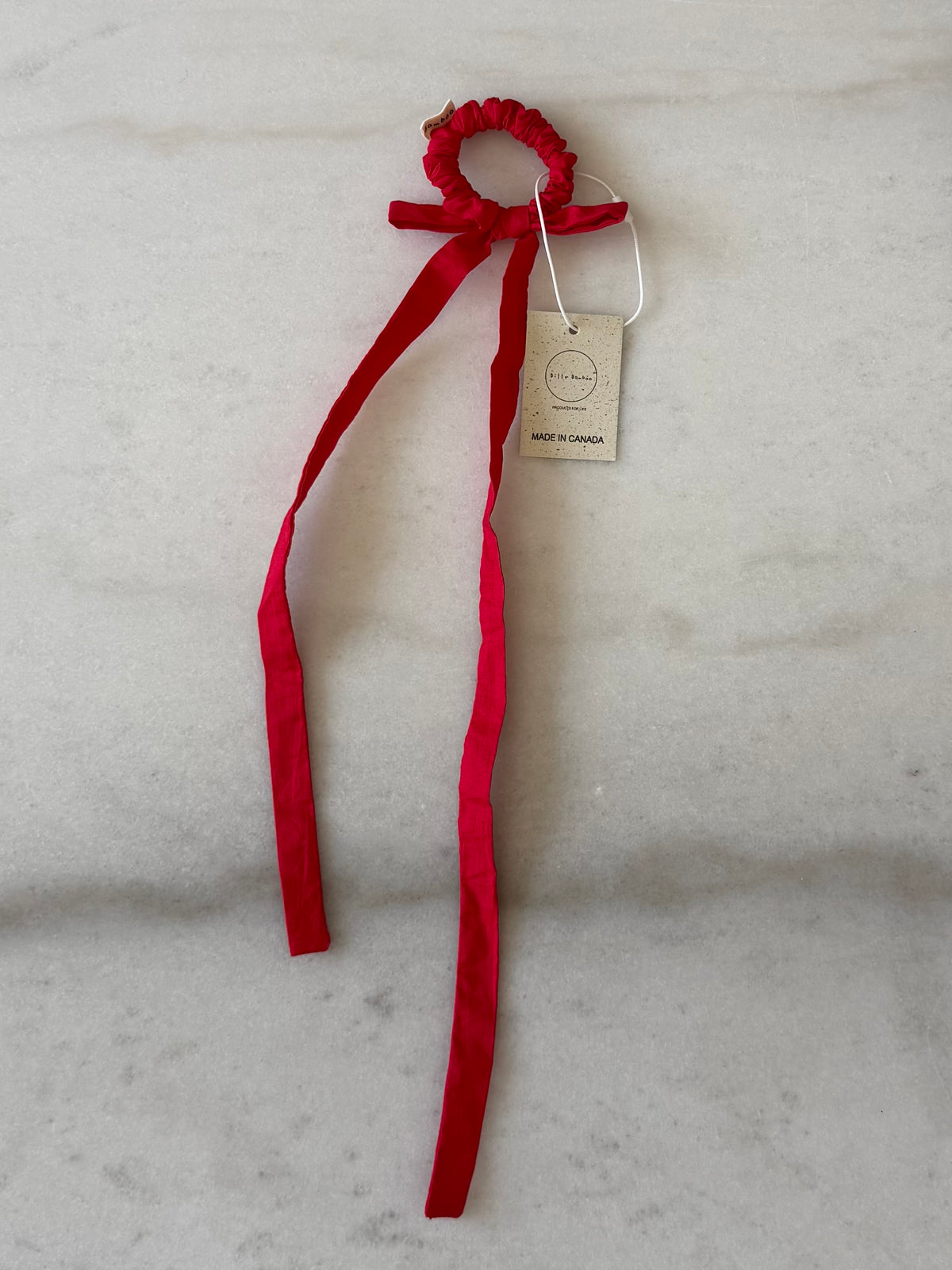 COTTON POPLIN MINI BOW SCRUNCHIES