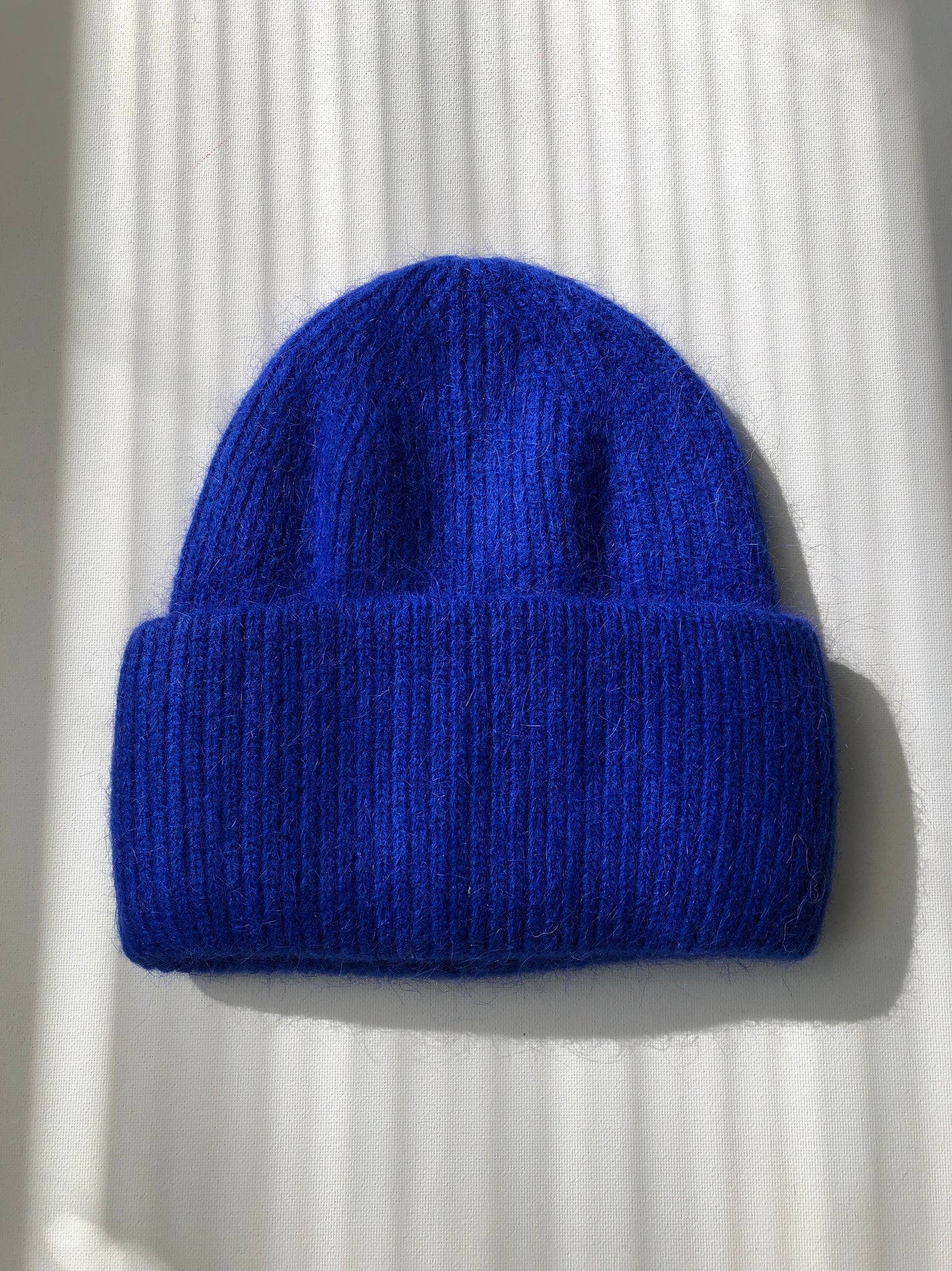 ROYAL ANGORA BEANIE - crystal brights