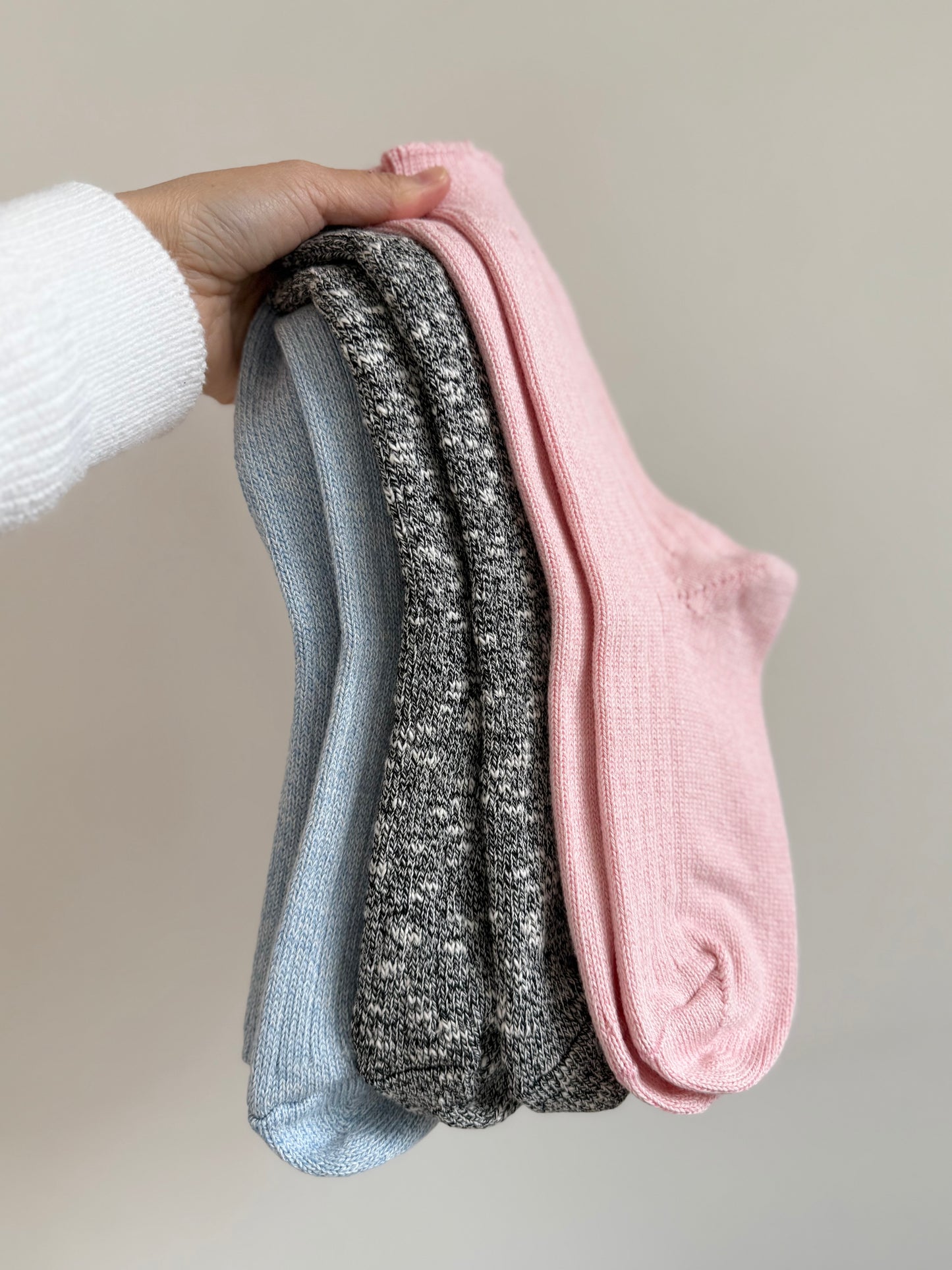 CANANA CHUNKY COTTON SOCKS (Pack of Three)