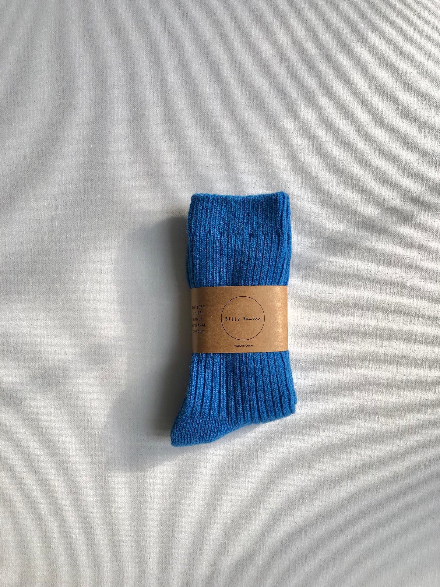 ICELAND WOOL SOCKS - crystal bright