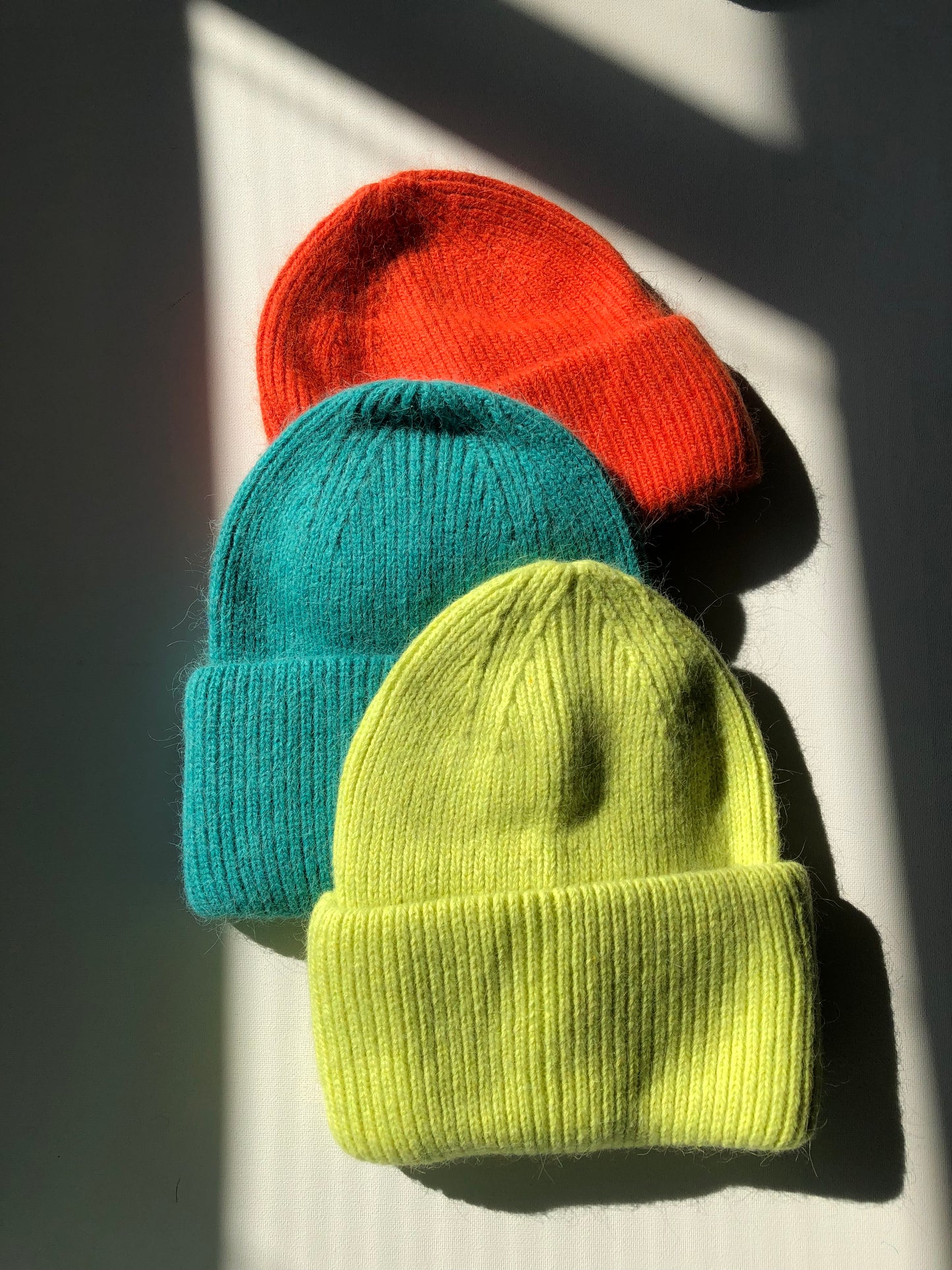 ROYAL ANGORA BEANIE - crystal brights