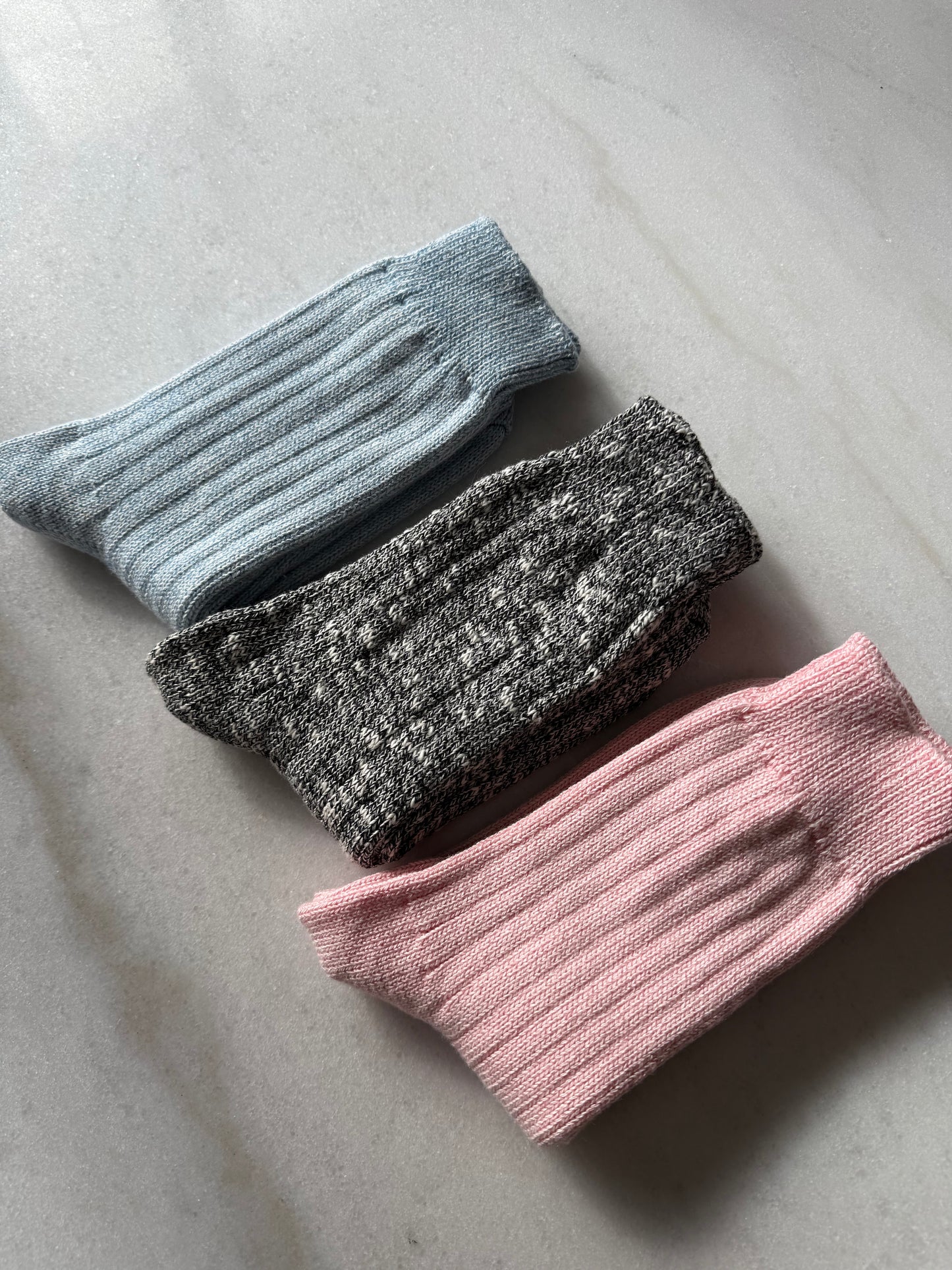 CANANA CHUNKY COTTON SOCKS (Pack of Three)