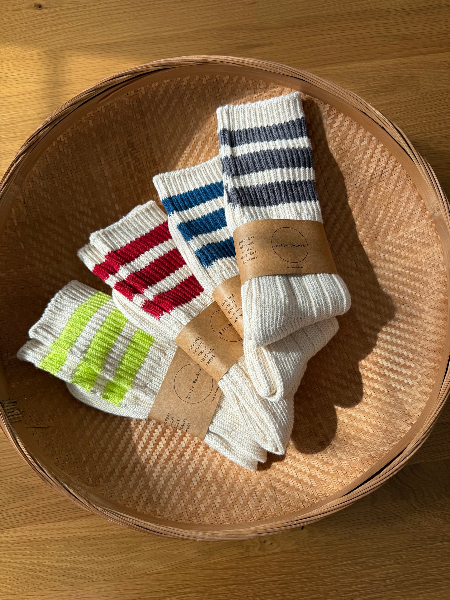 MEN’S COLLEGE STRIPE SOCKS