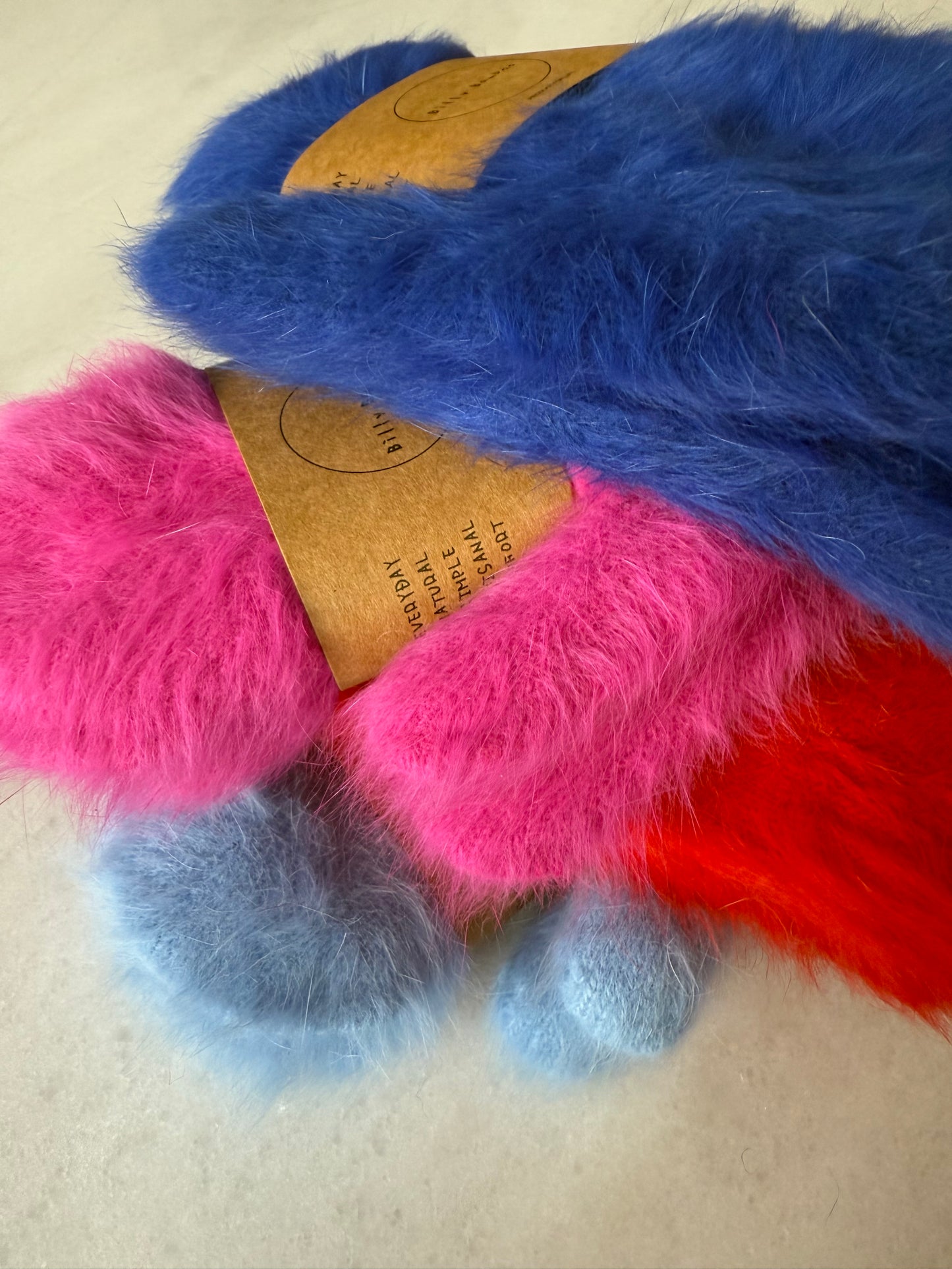 FLUFFY ANGORA MITTENS