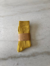 Load image into Gallery viewer, RIBBED COTTON HIGH SOCKS - pastel