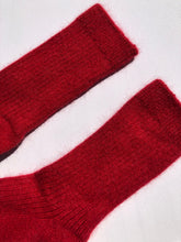Load image into Gallery viewer, ANGORA WOOL SOCKS - crystal bright