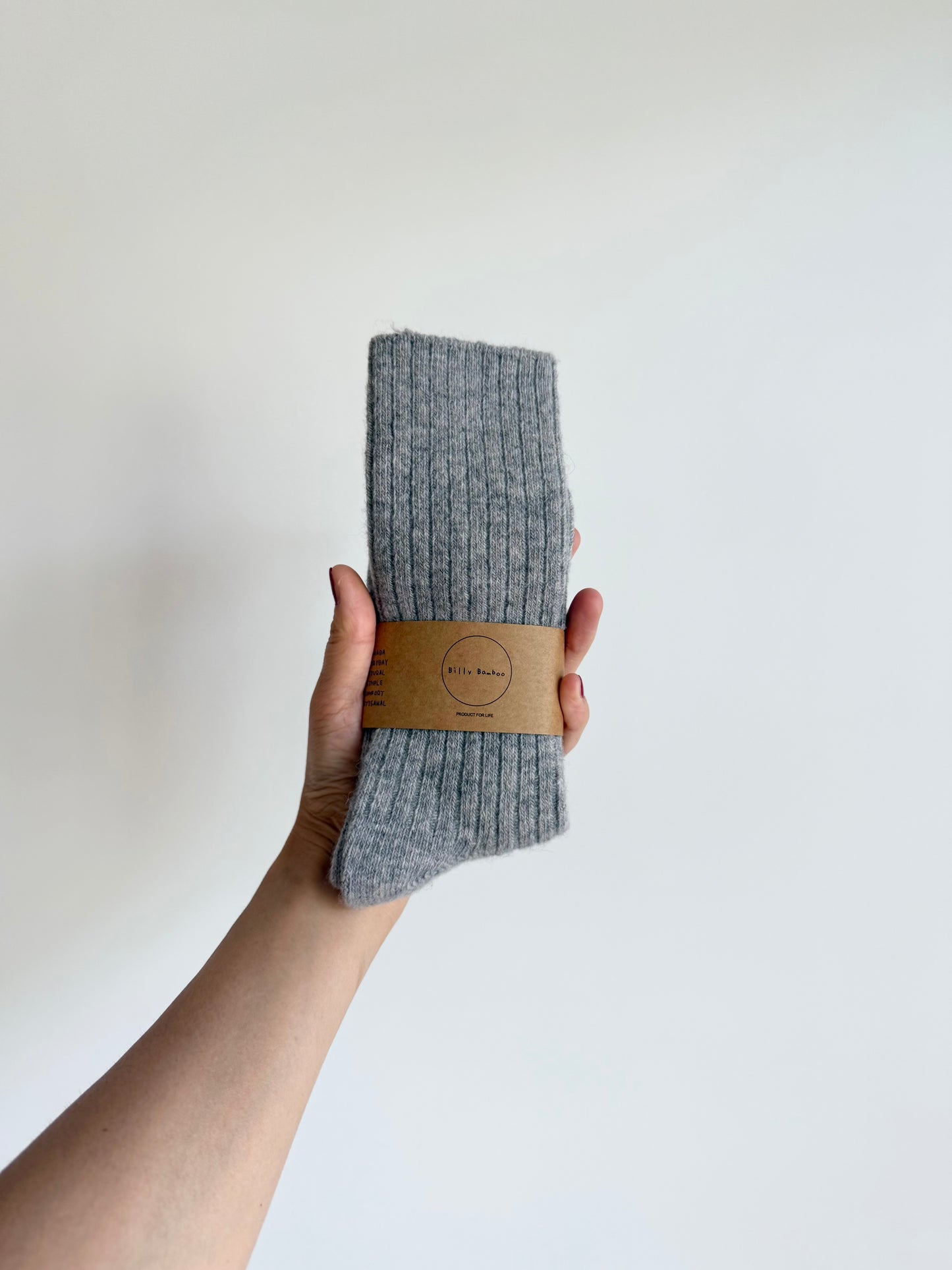 ICELAND WOOL HIGH SOCKS