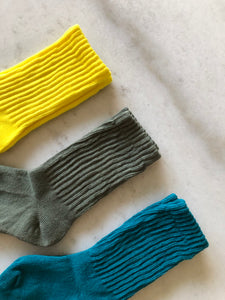 TODDLER COLOR SOCK - pack of 3