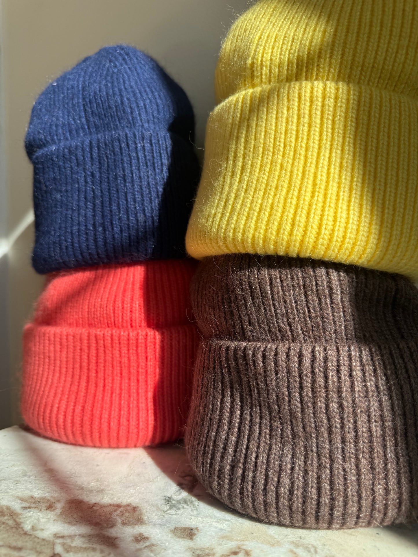 ROYAL ANGORA BEANIE - crystal brights