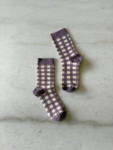 Load image into Gallery viewer, COLOR GINGHAM SOCKS