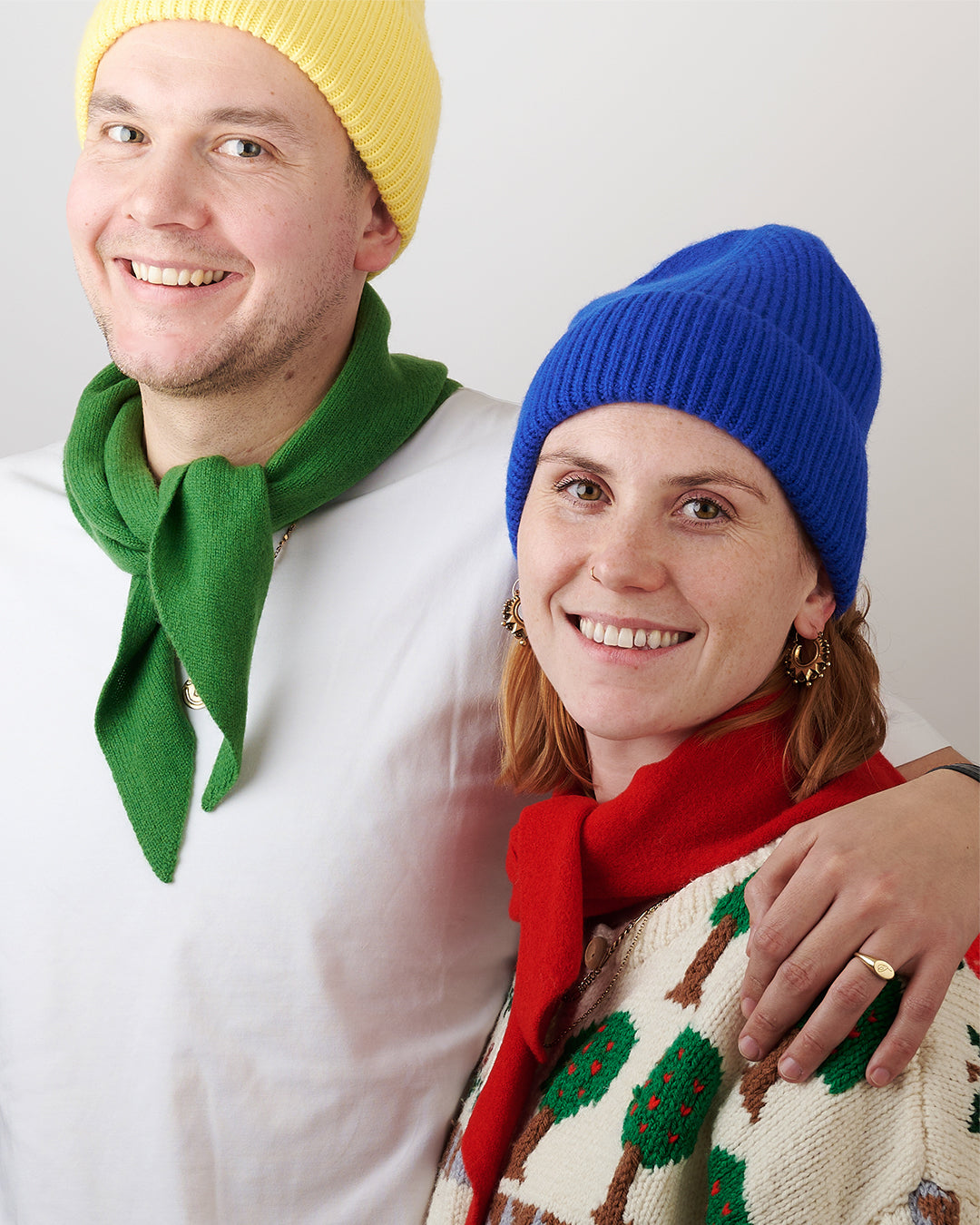 ROYAL ANGORA BEANIE - CRYSTAL BRIGHTS
