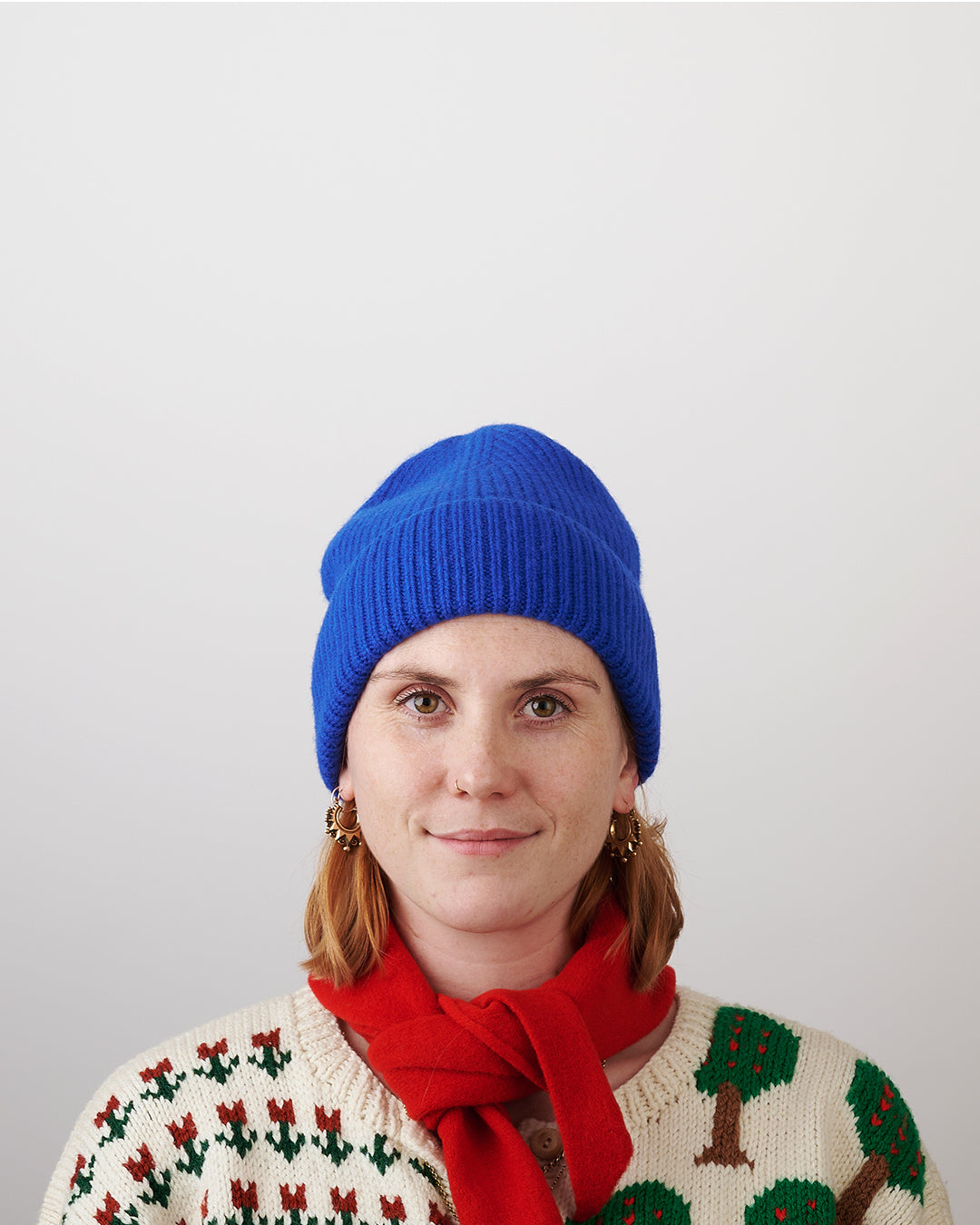 ROYAL ANGORA BEANIE - CRYSTAL BRIGHTS