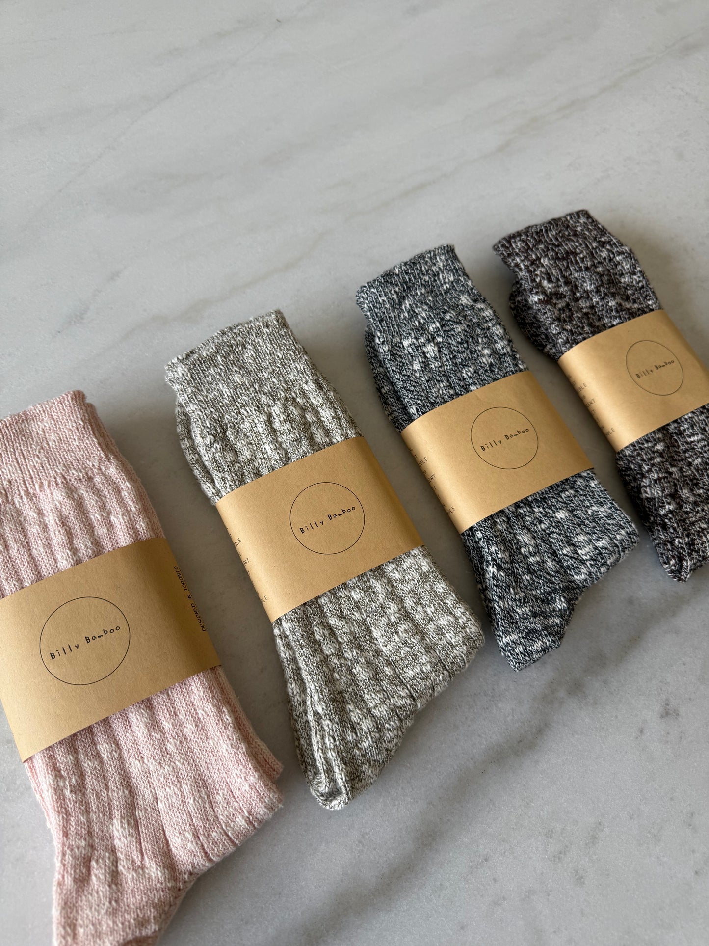 CANADA SLUB COTTON SOCKS