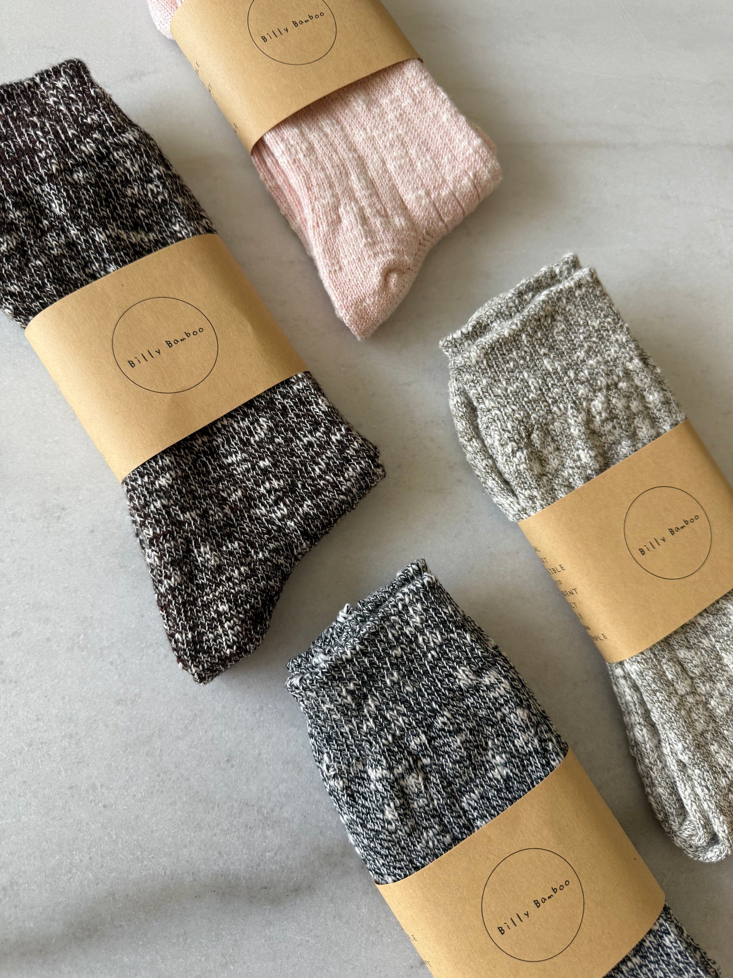 CANADA SLUB COTTON SOCKS