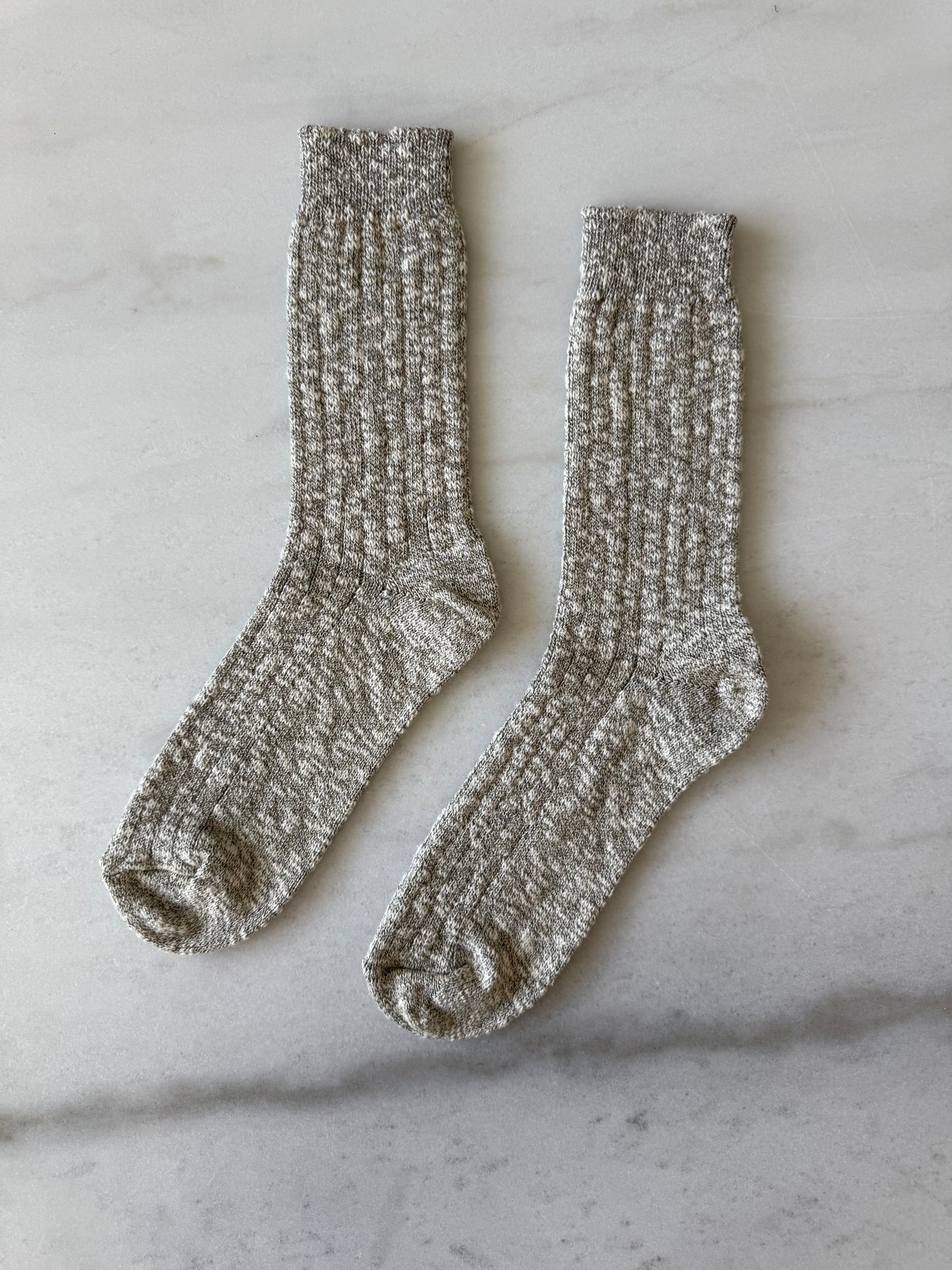 CANADA SLUB COTTON SOCKS
