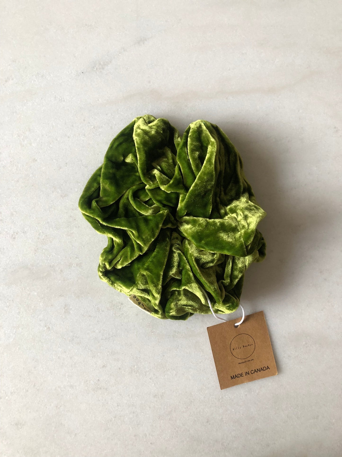 SILK VELVET SCRUNCHIES - crystal bright