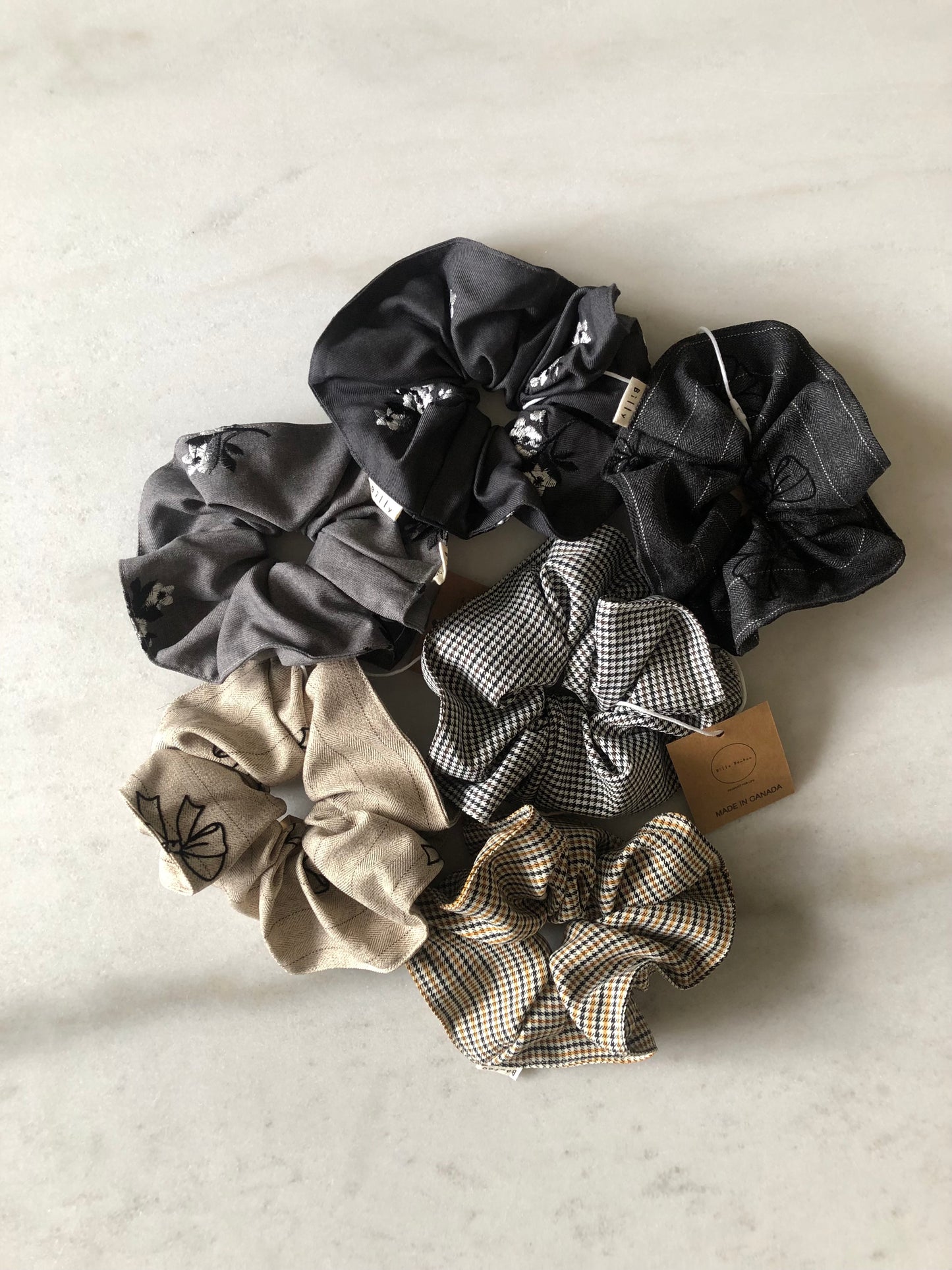 SAVILLE ROW SCRUNCHIES