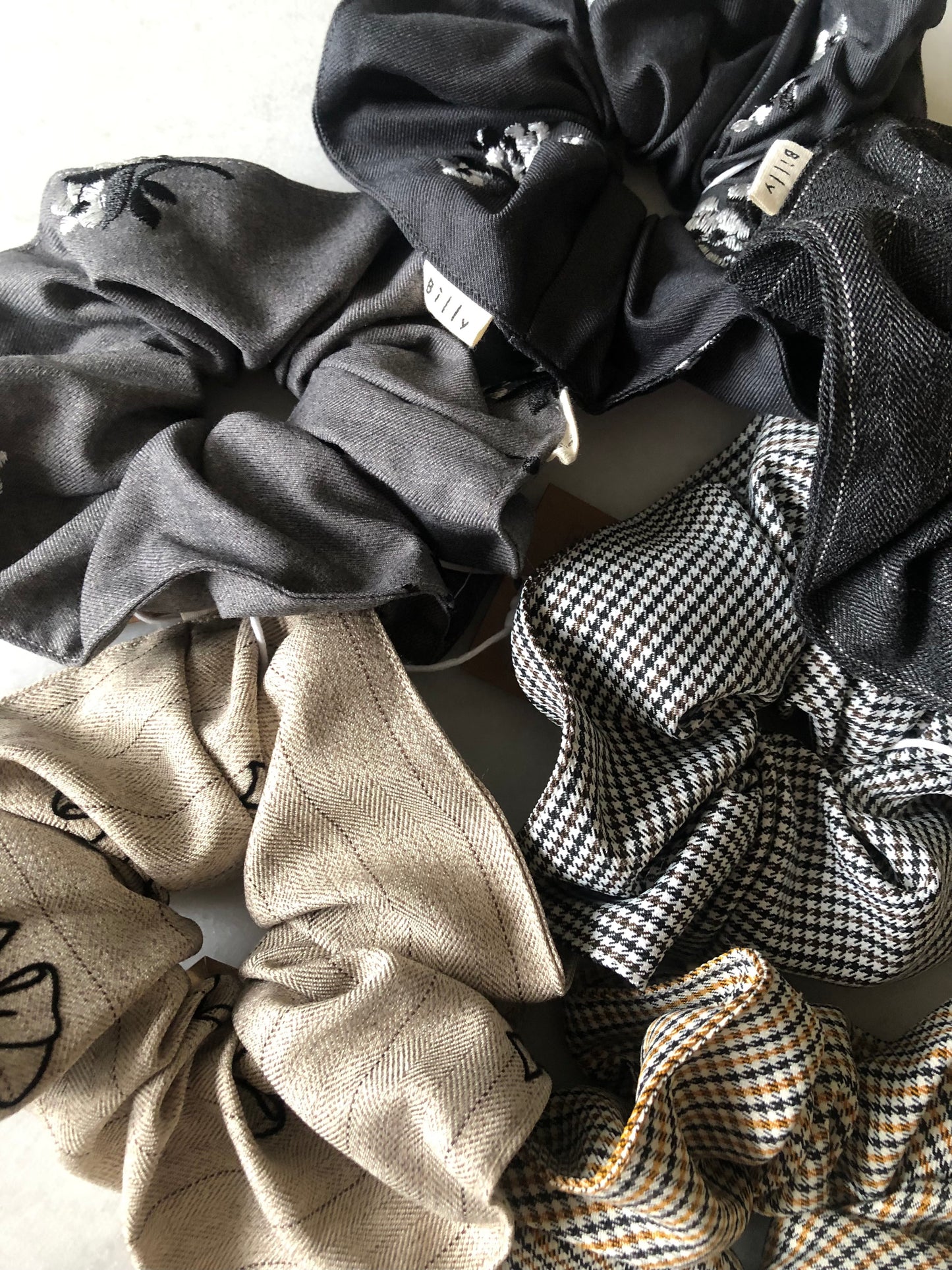 SAVILLE ROW SCRUNCHIES