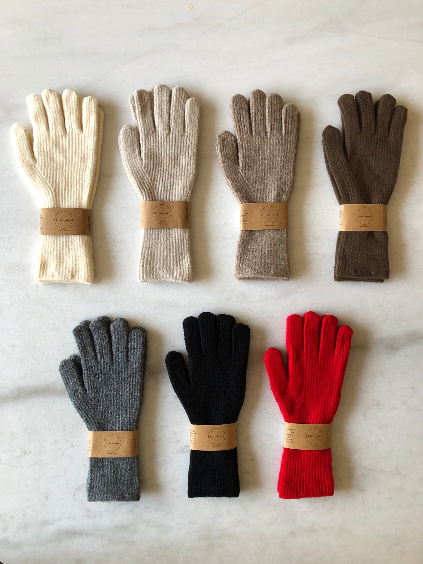 FUZZY WOOL TOUCH SCREEN GLOVES