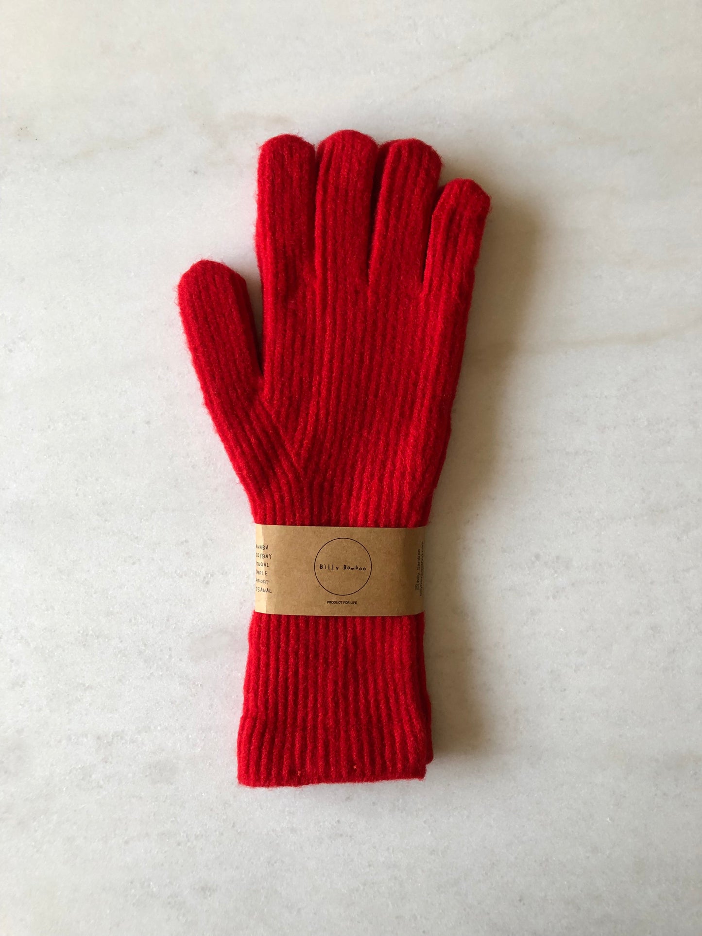 FUZZY WOOL TOUCH SCREEN GLOVES