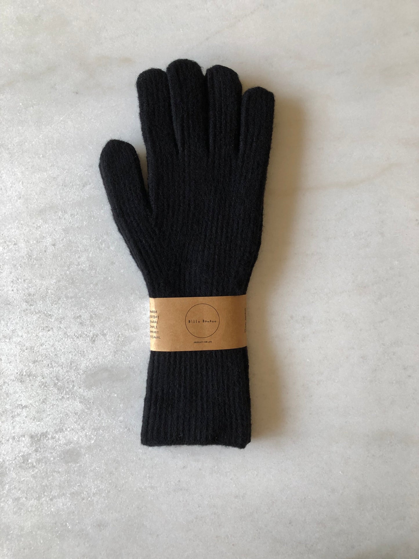FUZZY WOOL TOUCH SCREEN GLOVES