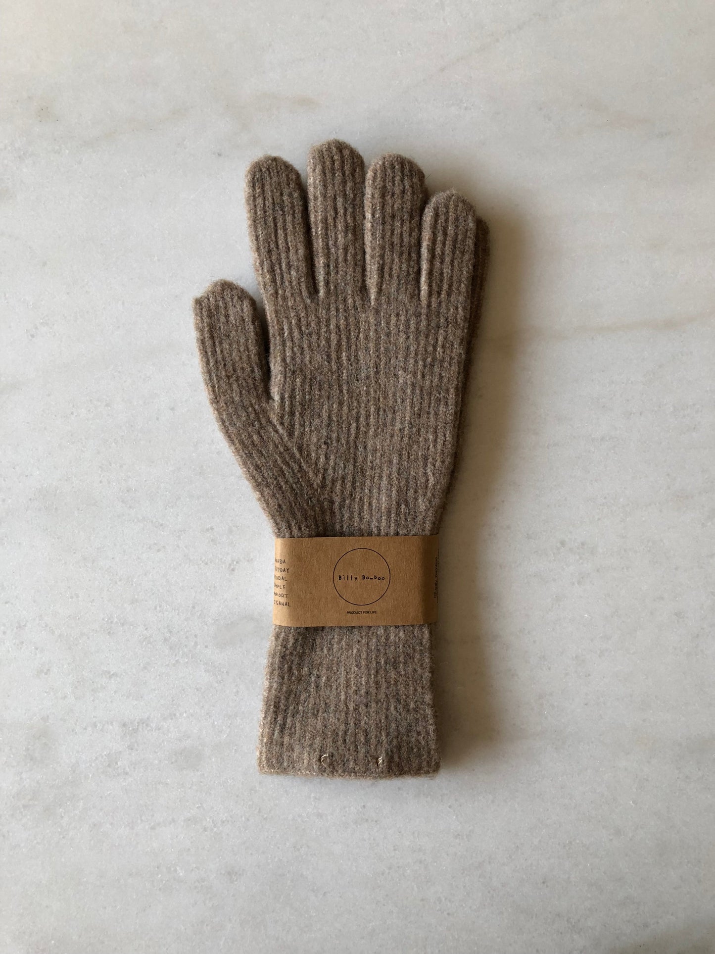 FUZZY WOOL TOUCH SCREEN GLOVES