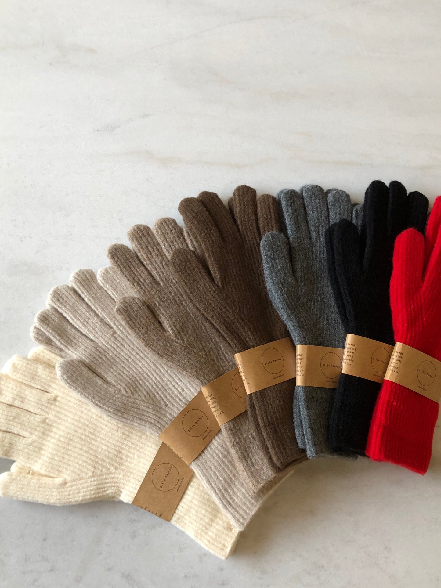 FUZZY WOOL TOUCH SCREEN GLOVES