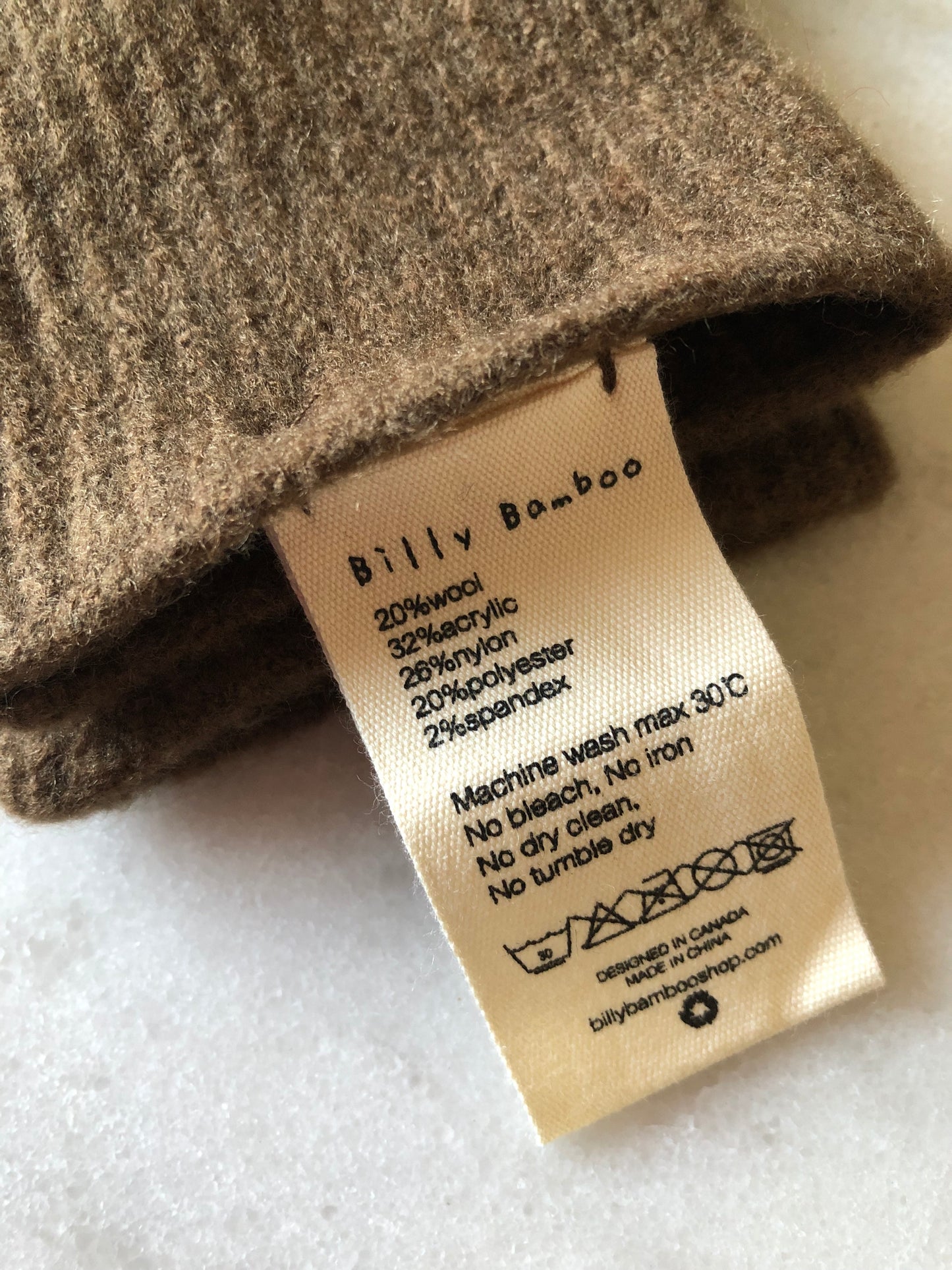 FUZZY WOOL TOUCH SCREEN GLOVES