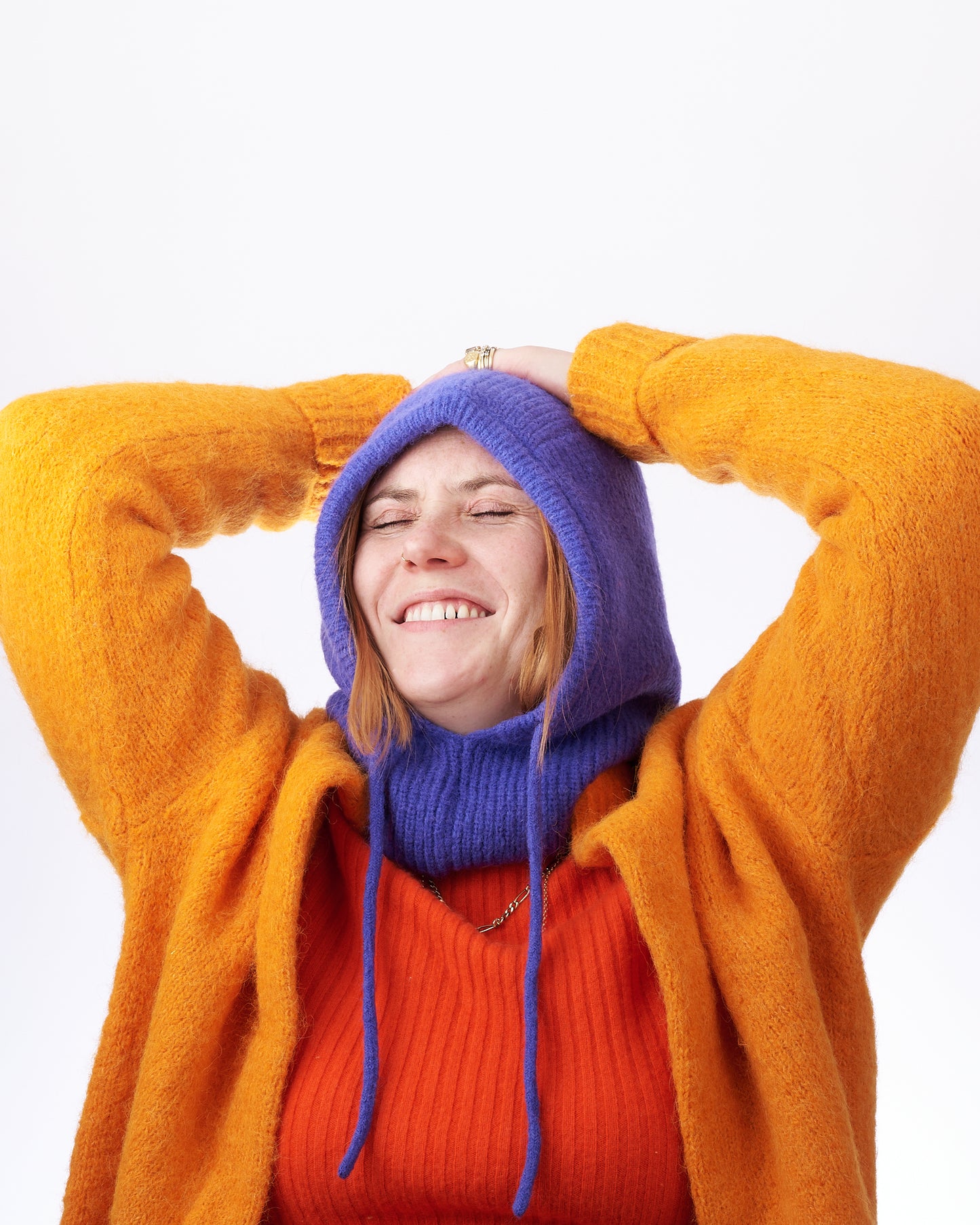 FUZZY ALPACA BALACLAVA - CRYSTAL BRIGHTS