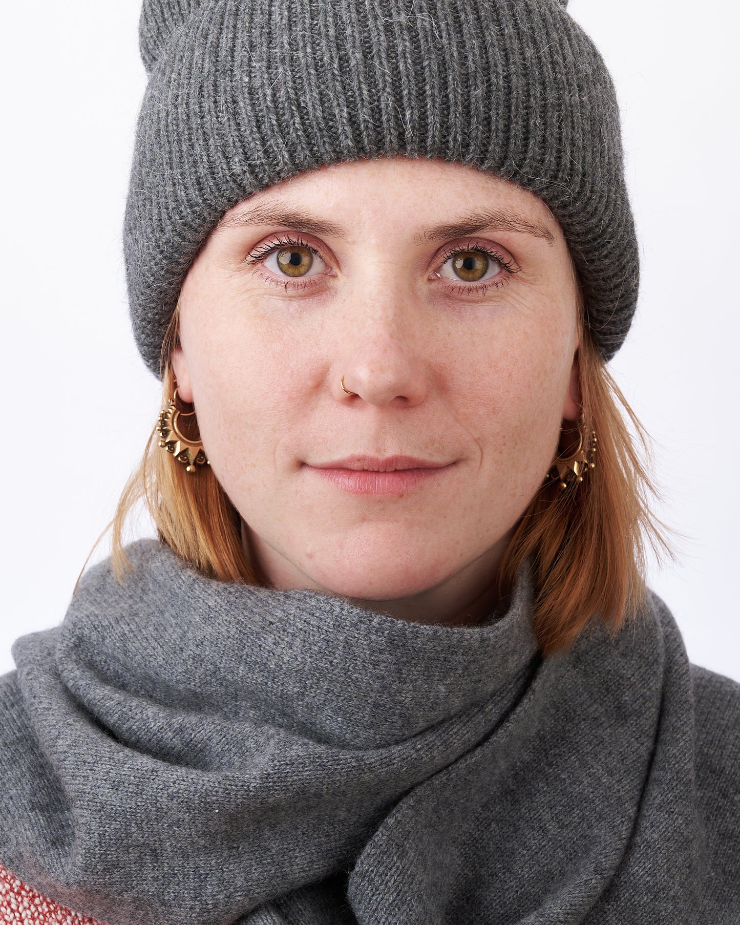 ROYAL ANGORA BEANIE - NEUTRAL