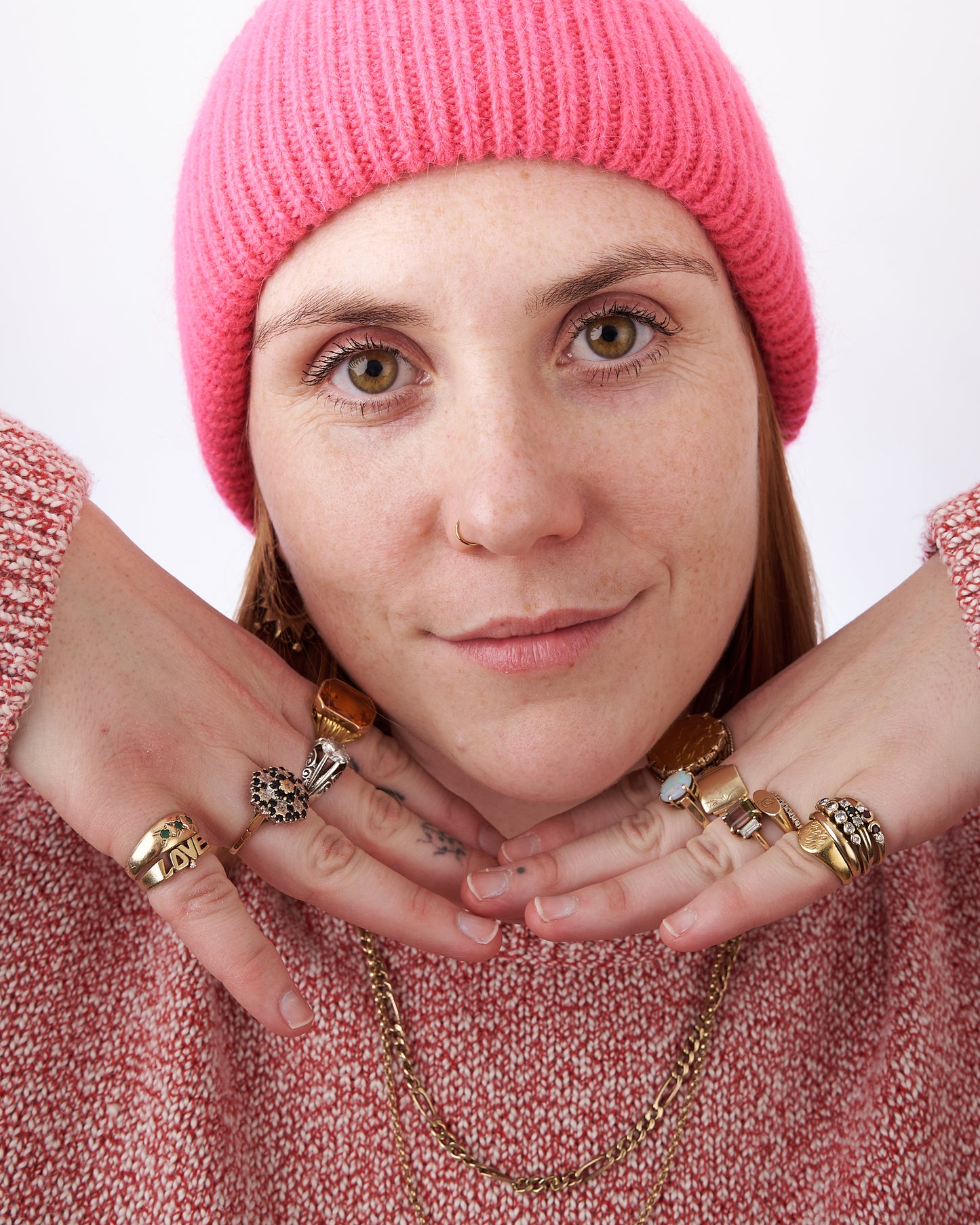 ROYAL ANGORA BEANIE - CRYSTAL BRIGHTS