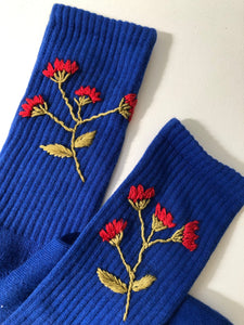 EMBROIDERED SOCKS - made to order only